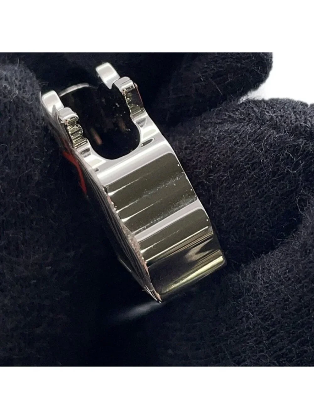 Hermes Twill Ring Quadrige Scarf - Picture 4 of 8